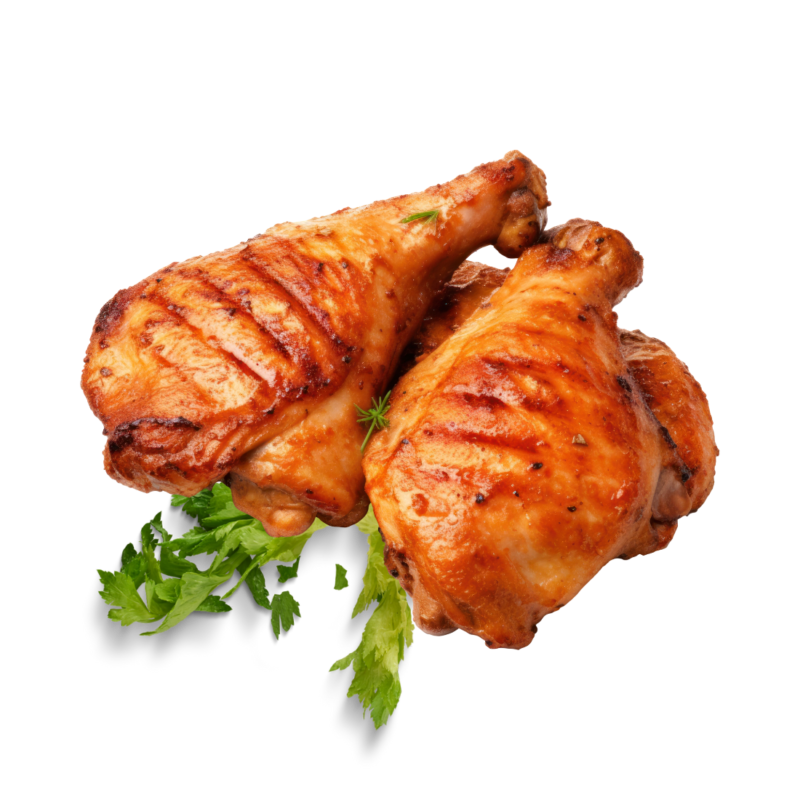 Cuisse de poulet rôtie
