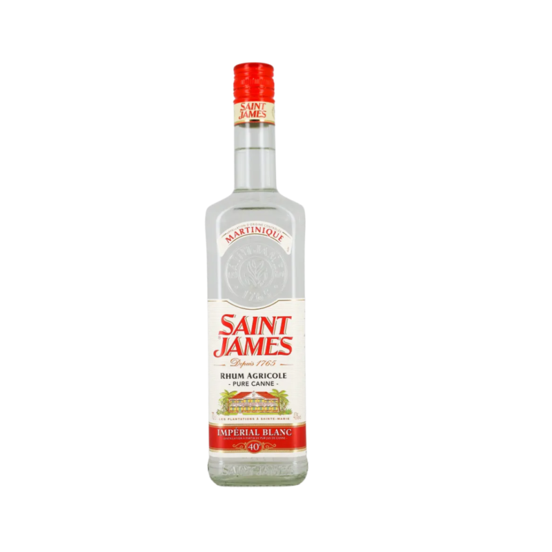 Bouteille de Rhum Saint James Impérial Blanc Agricole 70cl