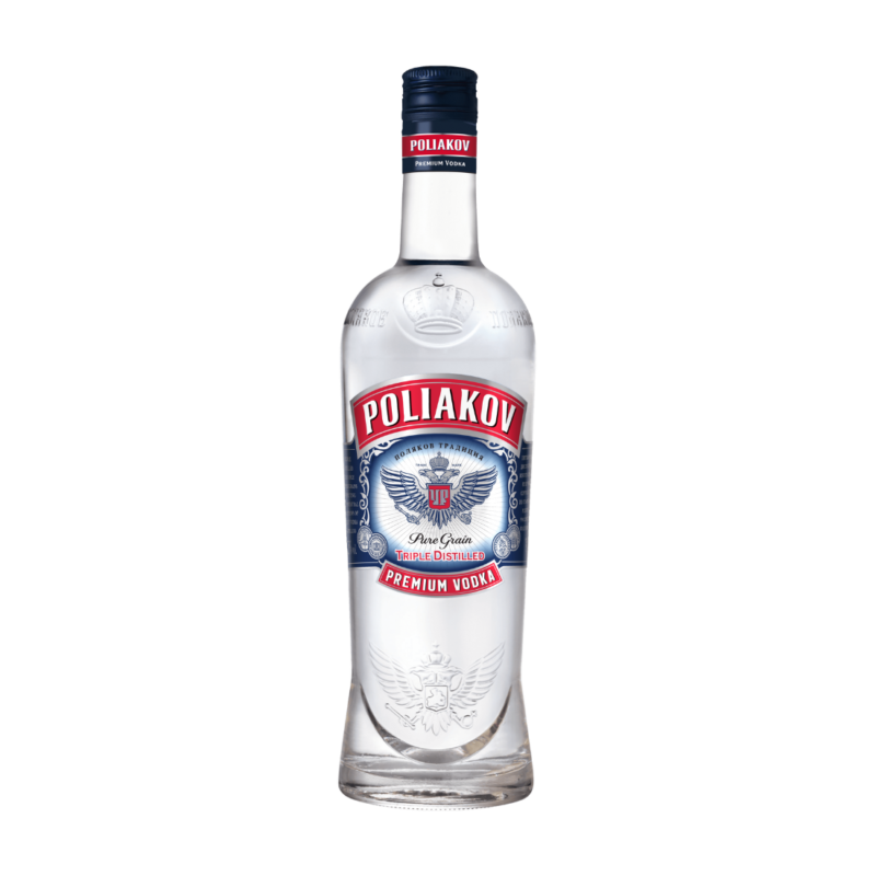 Bouteille de Vodka Poliakov Premium Triple Distillée